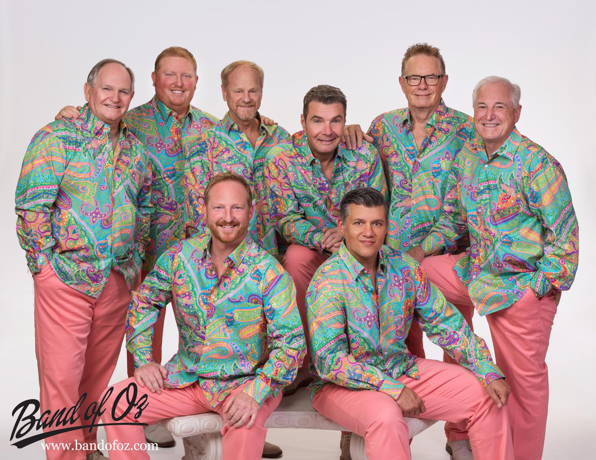 Group of band members who play beach music, the Band of Oz